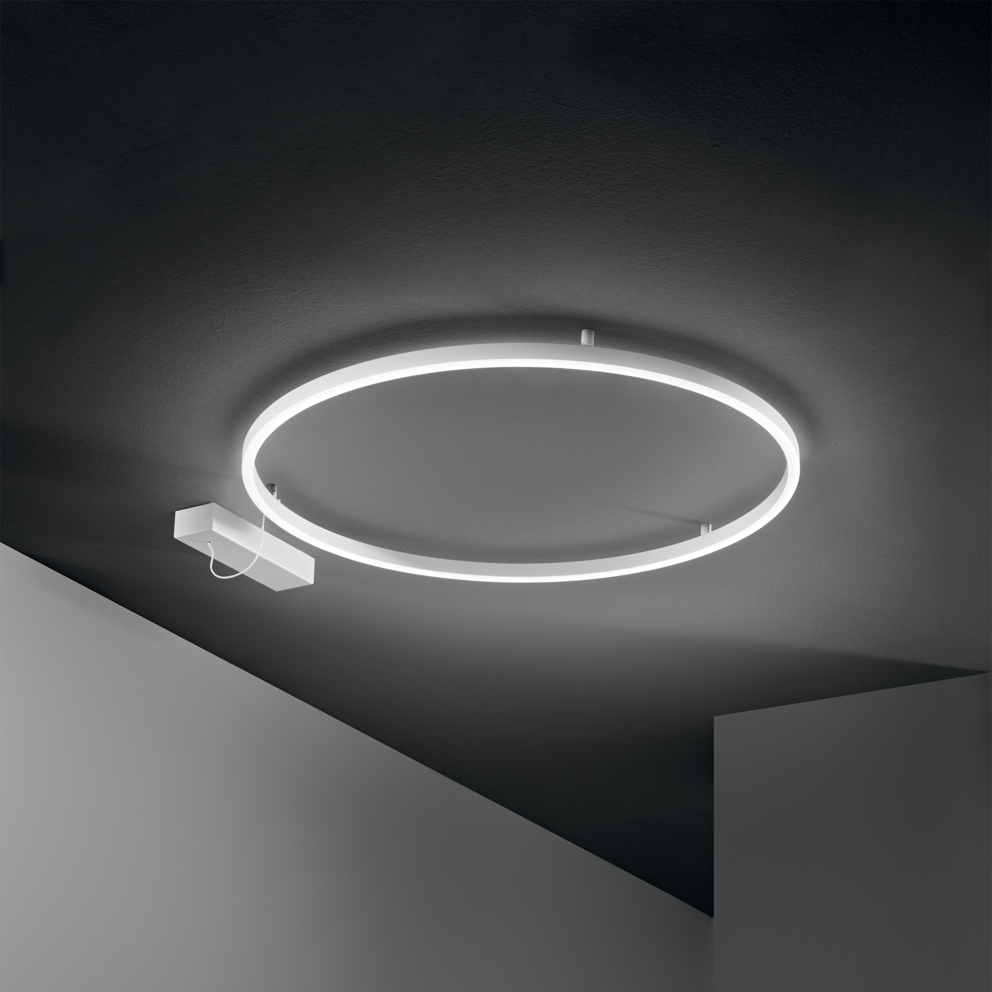 Plafonnier Oracle Slim Anneau LED par Ideal Lux Plafonnier Oracle Slim Anneau LED par Ideal Lux – Image 6