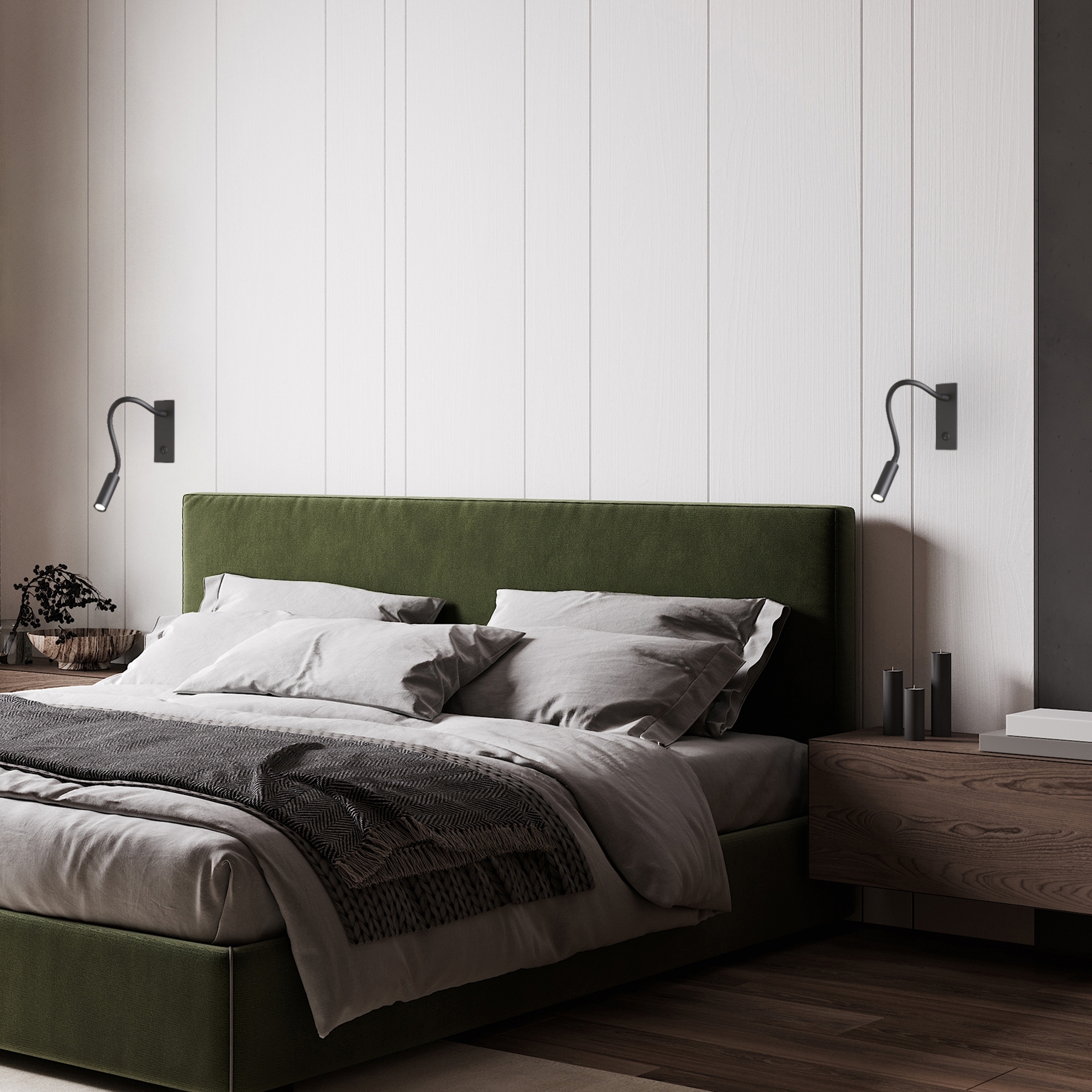 Applique murale Io encastrable avec bras flexible par Ideal Lux Applique murale Io encastrable avec bras flexible par Ideal Lux – Image 3