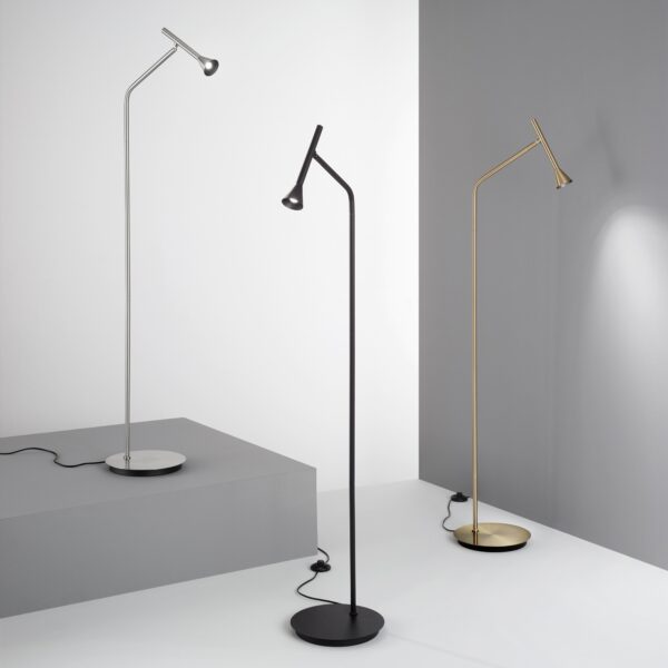 Lampadaire Diesis minimaliste à Spot réglable par Ideal Lux – vue 2