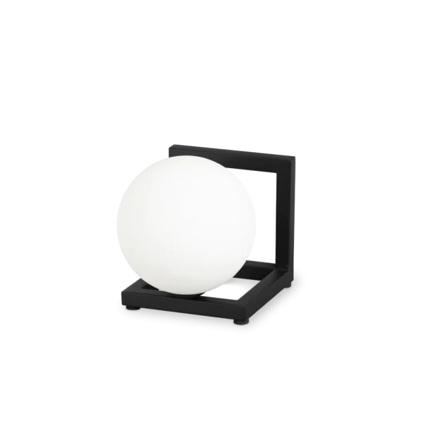 Lampe à poser Angolo à structure angulaire en métal par Ideal Lux