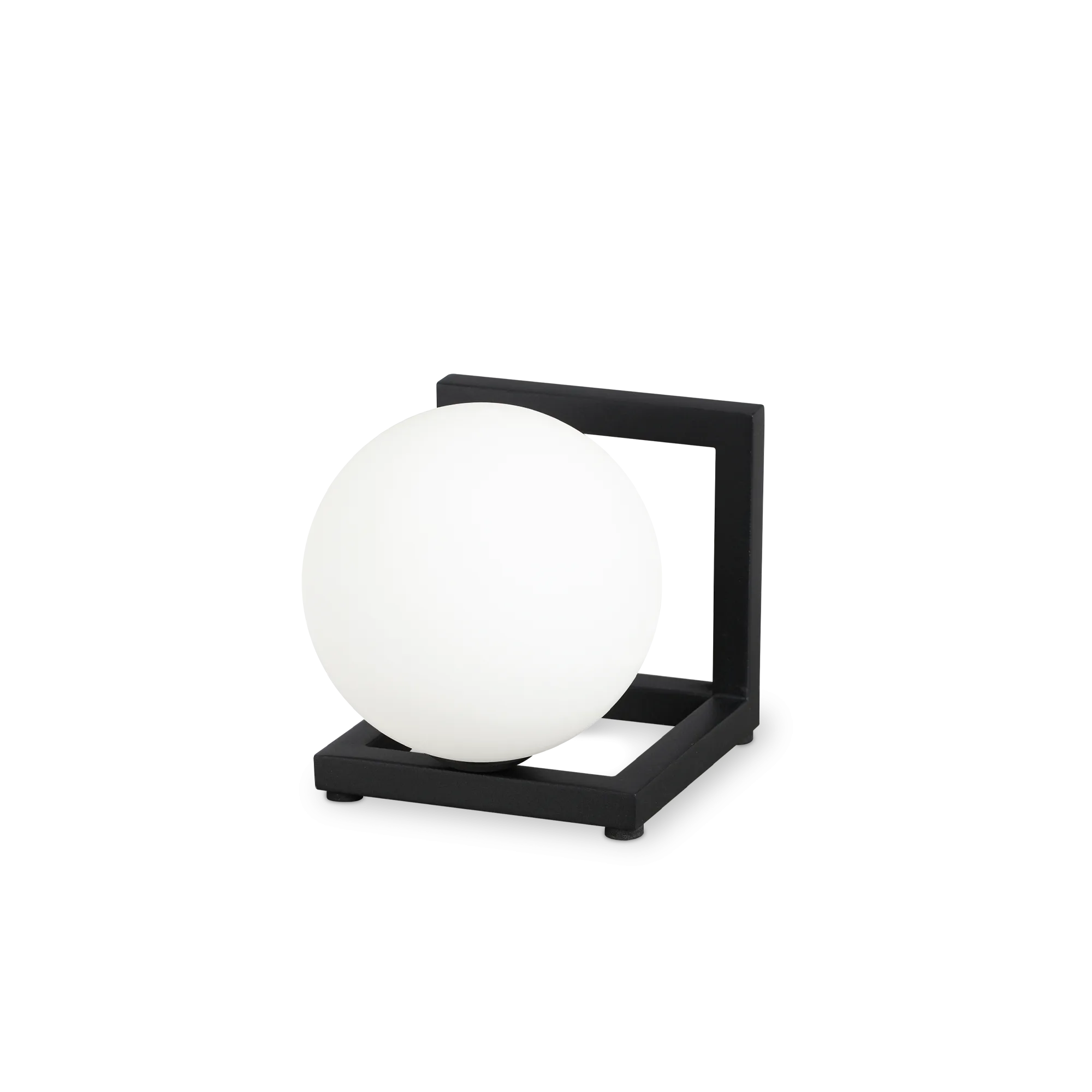 Lampe à poser Angolo à structure angulaire en métal par Ideal Lux