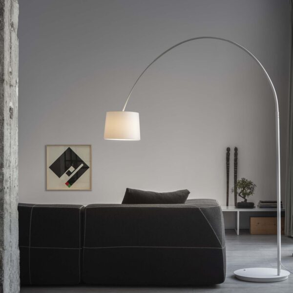 Lampadaire Dorsale Arche avec Abat-jour suspendu par Ideal Lux – vue 2