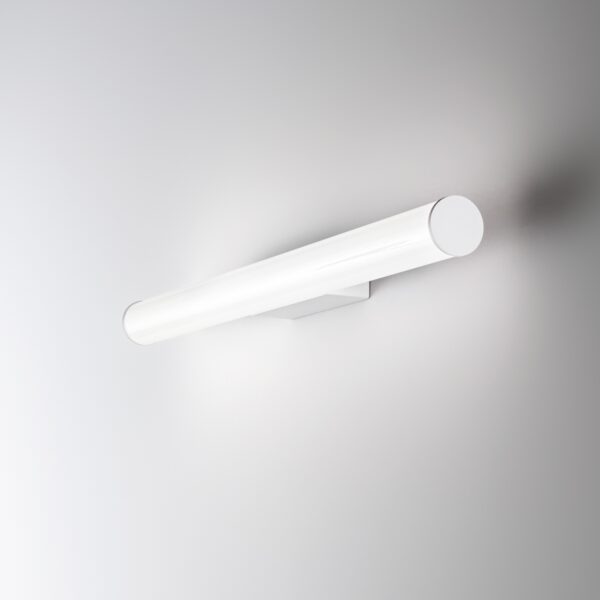 Applique murale Pretty en tube polycarbonate opale par Ideal Lux – vue 2