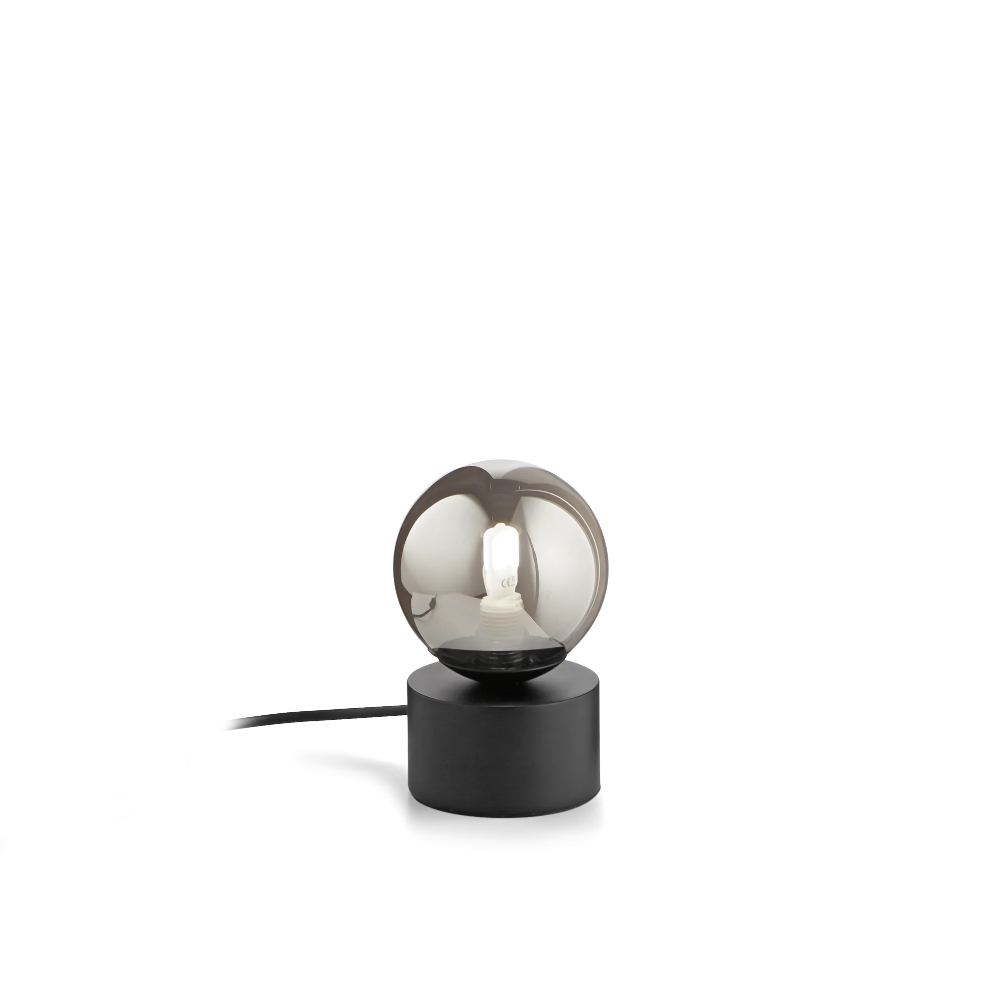 Lampe à poser Perlage 1 minimaliste en verre soufflé par Ideal Lux