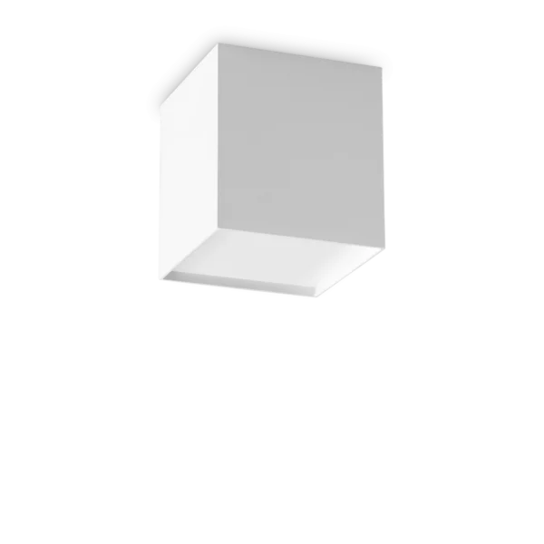 Plafonnier Kubiko Carré Minimaliste par Ideal Lux – vue 2