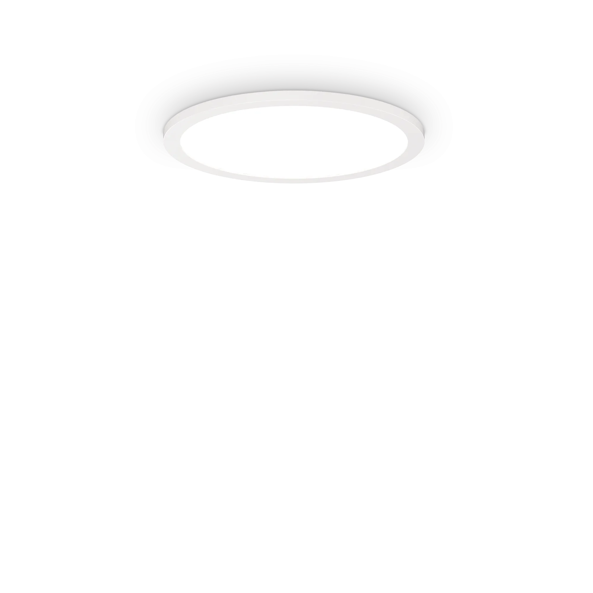 Plafonnier Fly Slim rond extra plat par Ideal Lux