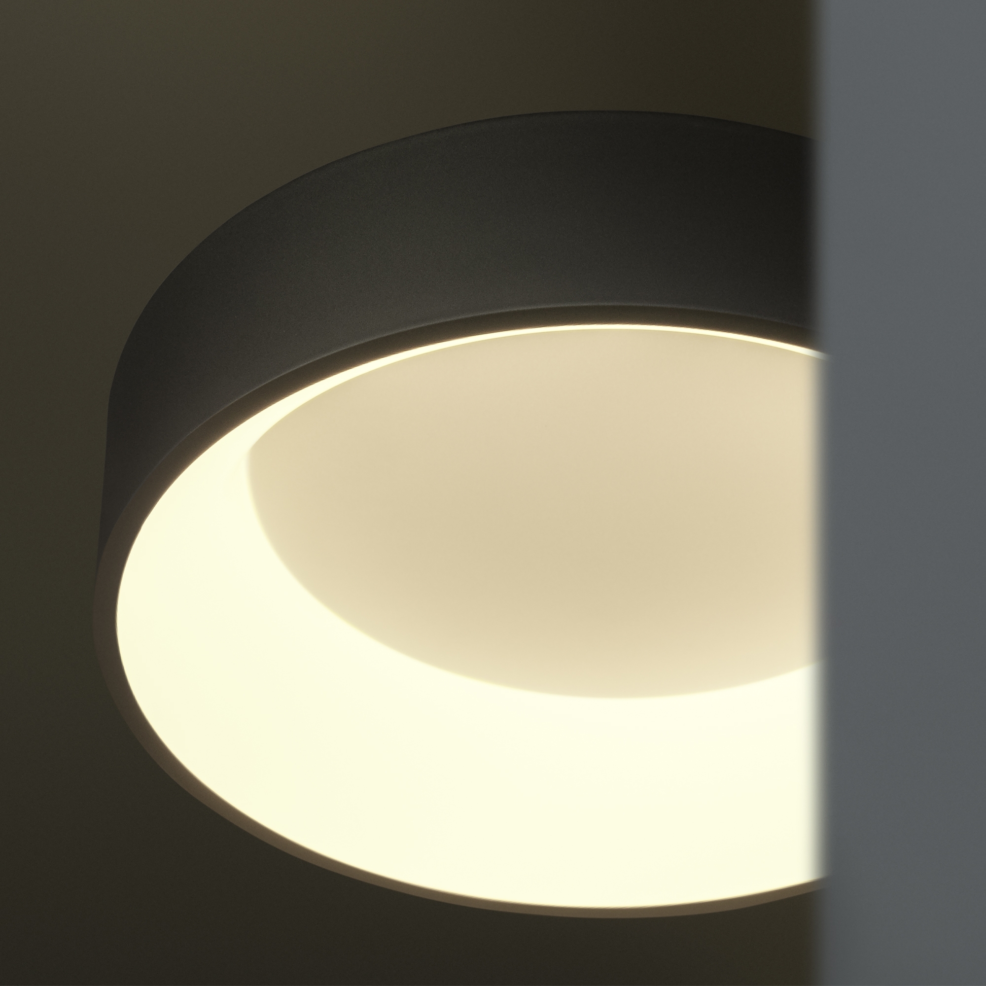 Plafonnier Ziggy contemporain effet anneau lumineux par Ideal Lux Plafonnier Ziggy contemporain effet anneau lumineux par Ideal Lux – Image 4