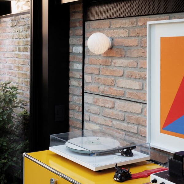 Applique Murale Carta blanche avec diffuseur Effet Papier par Ideal Lux – vue 2