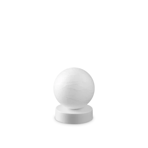 Lampe à poser Carta en boule effet papier par Ideal Lux