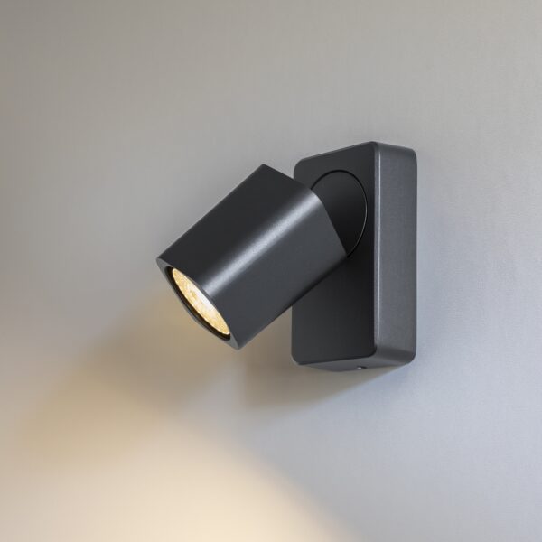 Applique murale Rudy carré spot orientable par Ideal Lux – vue 2