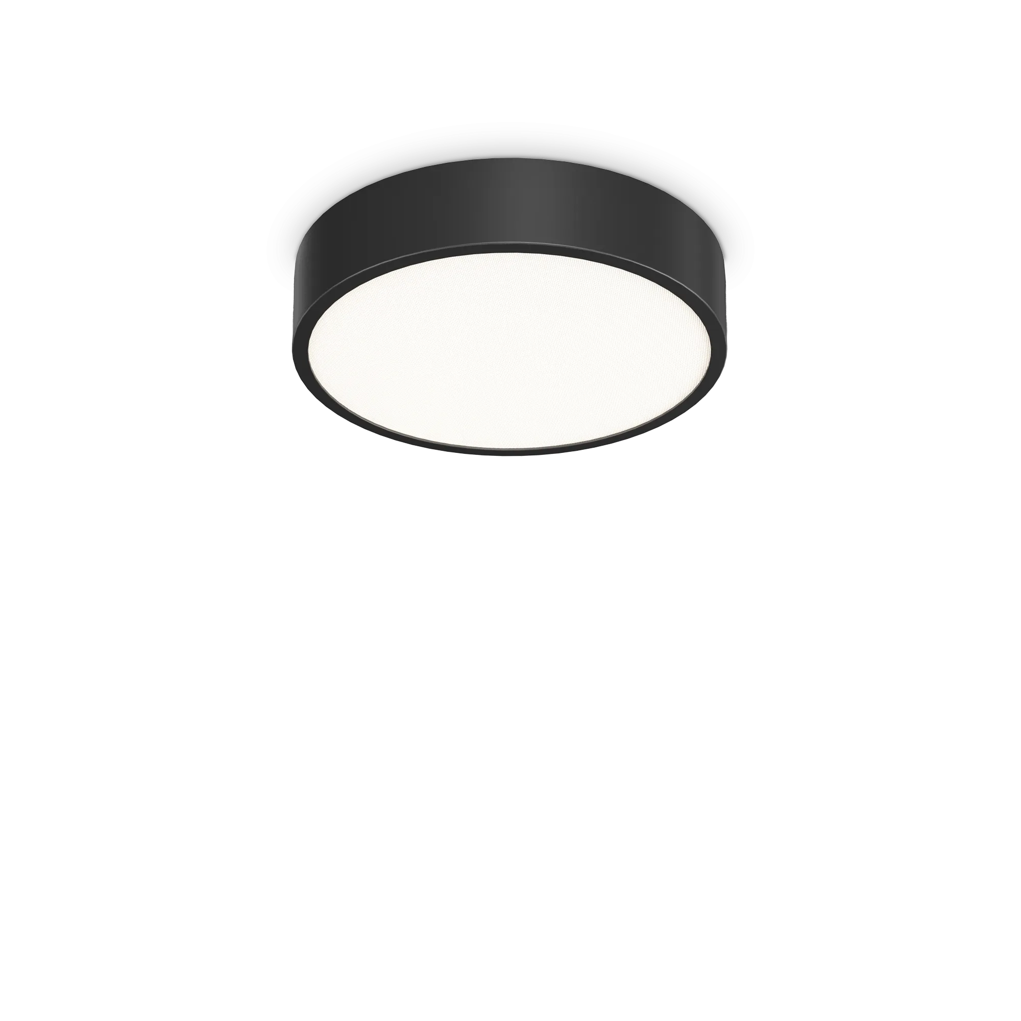 Plafonnier Ray rond minimaliste en métal par Ideal Lux