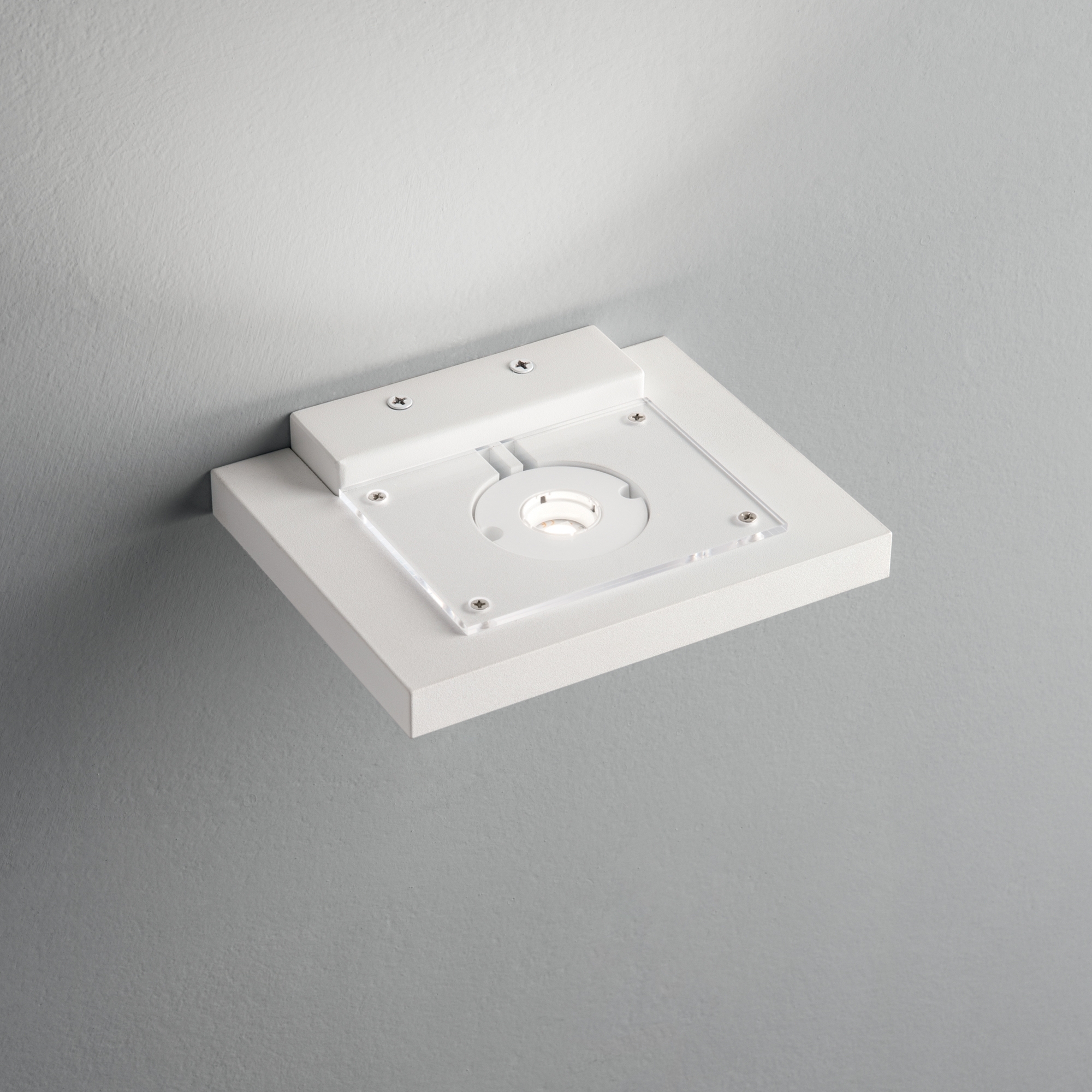 Applique murale Block design effet tablette en aluminium par Ideal Lux Applique murale Block design effet tablette en aluminium par Ideal Lux – Image 3