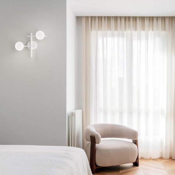 Applique Murale Atlas double Globe avec Bras Réglables par Ideal Lux – vue 2