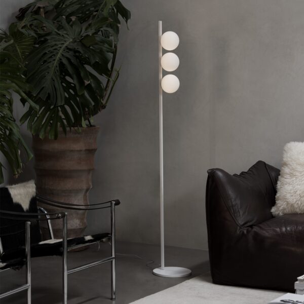 Lampadaire Binomio Design à 3 Globes par Ideal Lux – vue 2