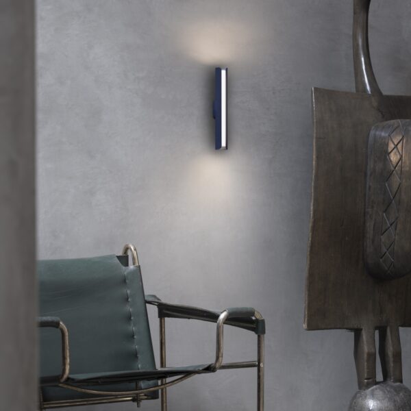 Applique murale Dorica LED verticale design en aluminium par Ideal Lux – vue 2