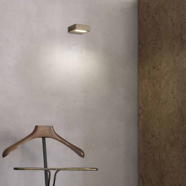 Applique murale Tab Led carré design par Ideal Lux – vue 2