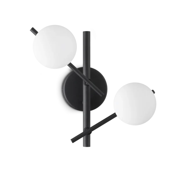 Applique Murale Atlas double Globe avec Bras Réglables par Ideal Lux