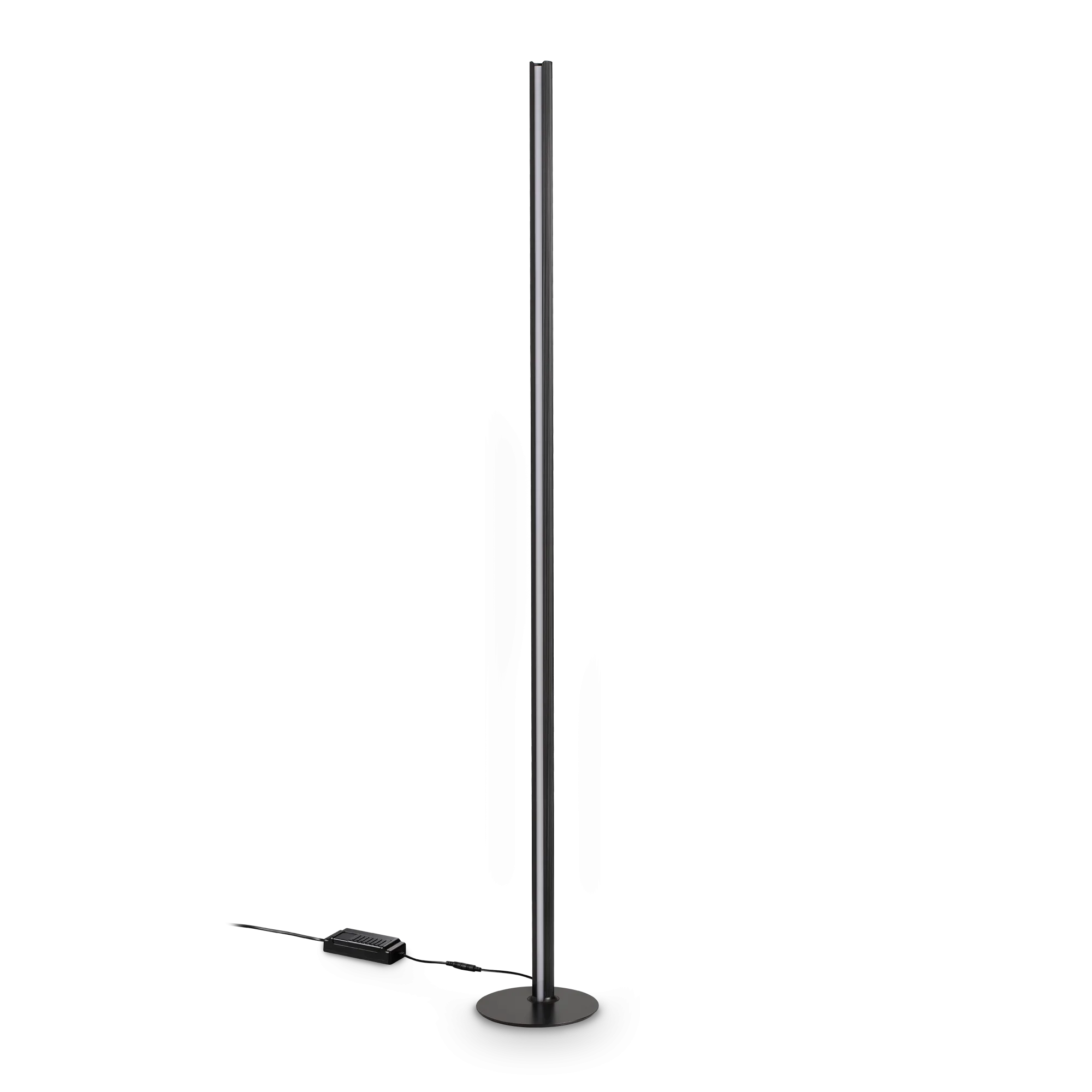 Lampadaire Dorica LED colonne Design en Aluminium par Ideal Lux