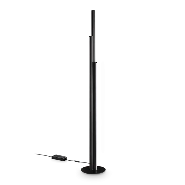 Lampadaire Dorica à 3 Tubes Décalé LED par Ideal Lux