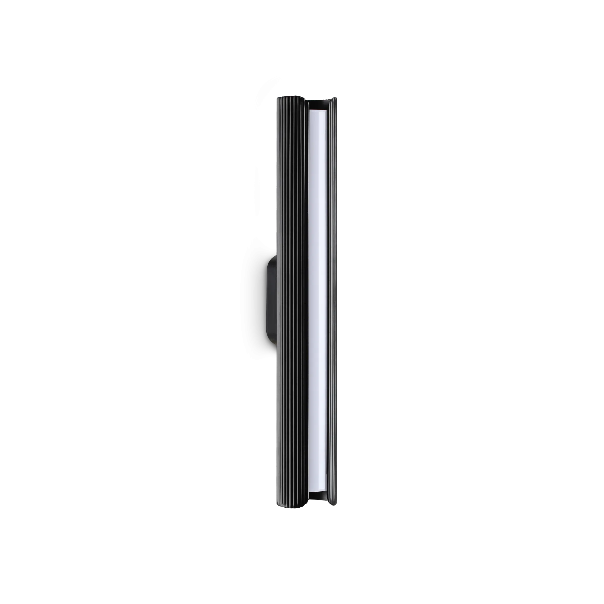 Applique murale Dorica LED verticale design en aluminium par Ideal Lux