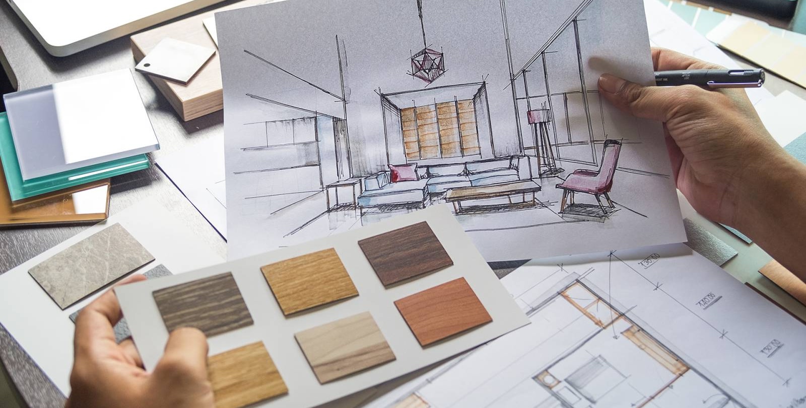 Plans d’architecture et sélection de luminaires design, Otoko accompagne architectes d’intérieur et particuliers dans leurs projets