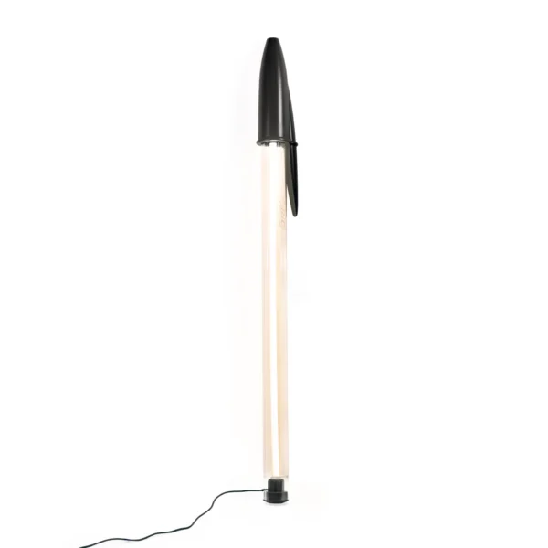 lampe bic seletti noire mario paroli