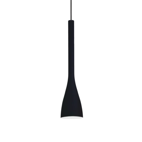 Suspension Flut design conique en verre soufflé par Ideal Lux