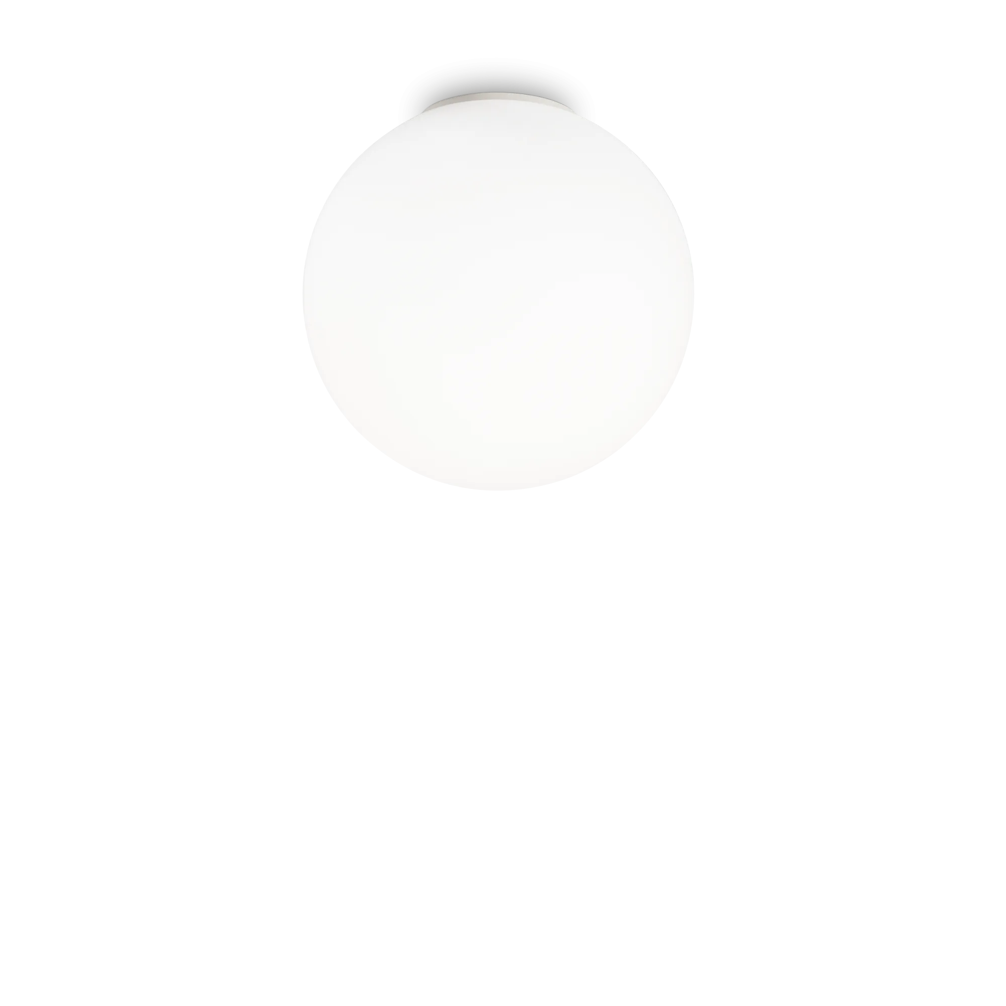Plafonnier Mapa Boule en Verre Soufflé par Ideal Lux