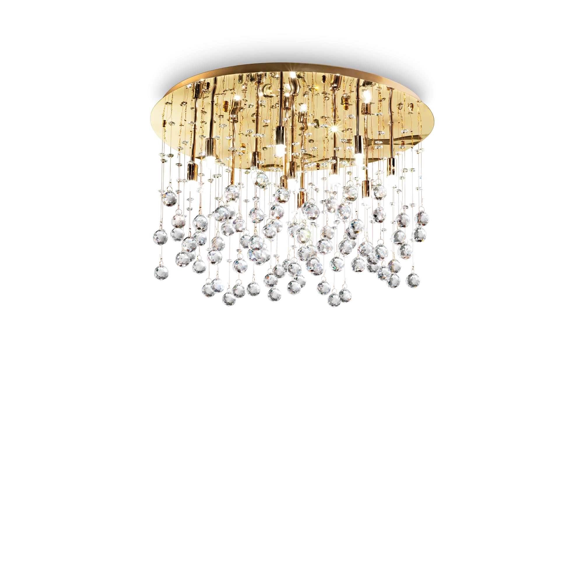 Plafonnier Moonlight Pluie de Cristal par Ideal Lux Plafonnier Moonlight Pluie de Cristal par Ideal Lux – Image 3