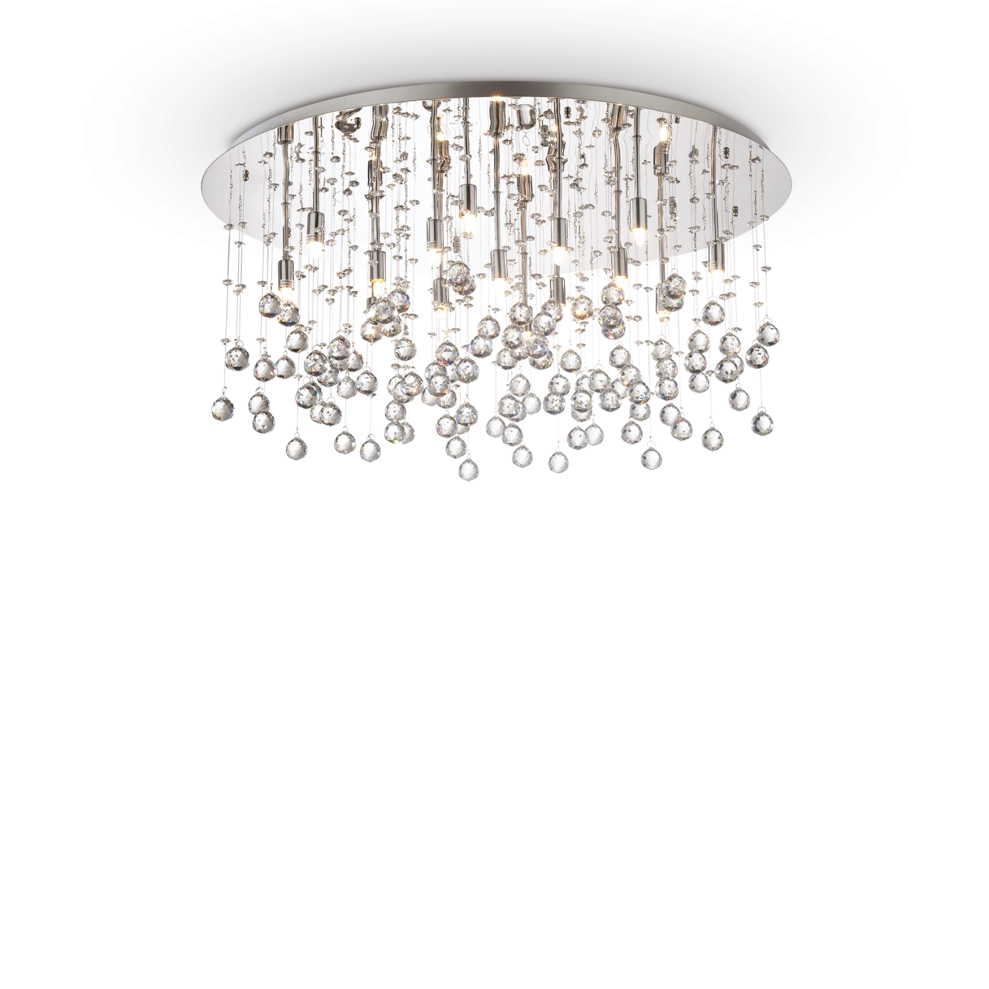 Plafonnier Moonlight Pluie de Cristal par Ideal Lux Plafonnier Moonlight Pluie de Cristal par Ideal Lux – Image 4