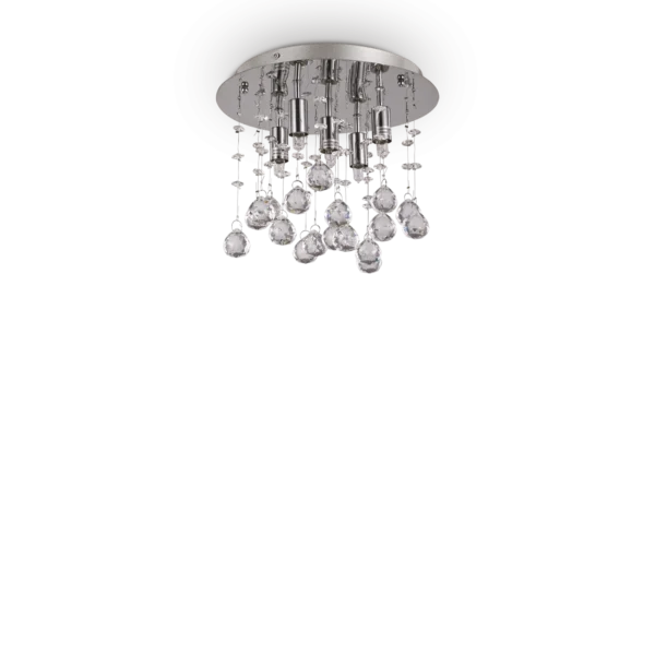 Plafonnier Moonlight Pluie de Cristal par Ideal Lux
