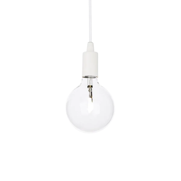 Suspension Edison ampoule apparente par Ideal Lux – vue 2