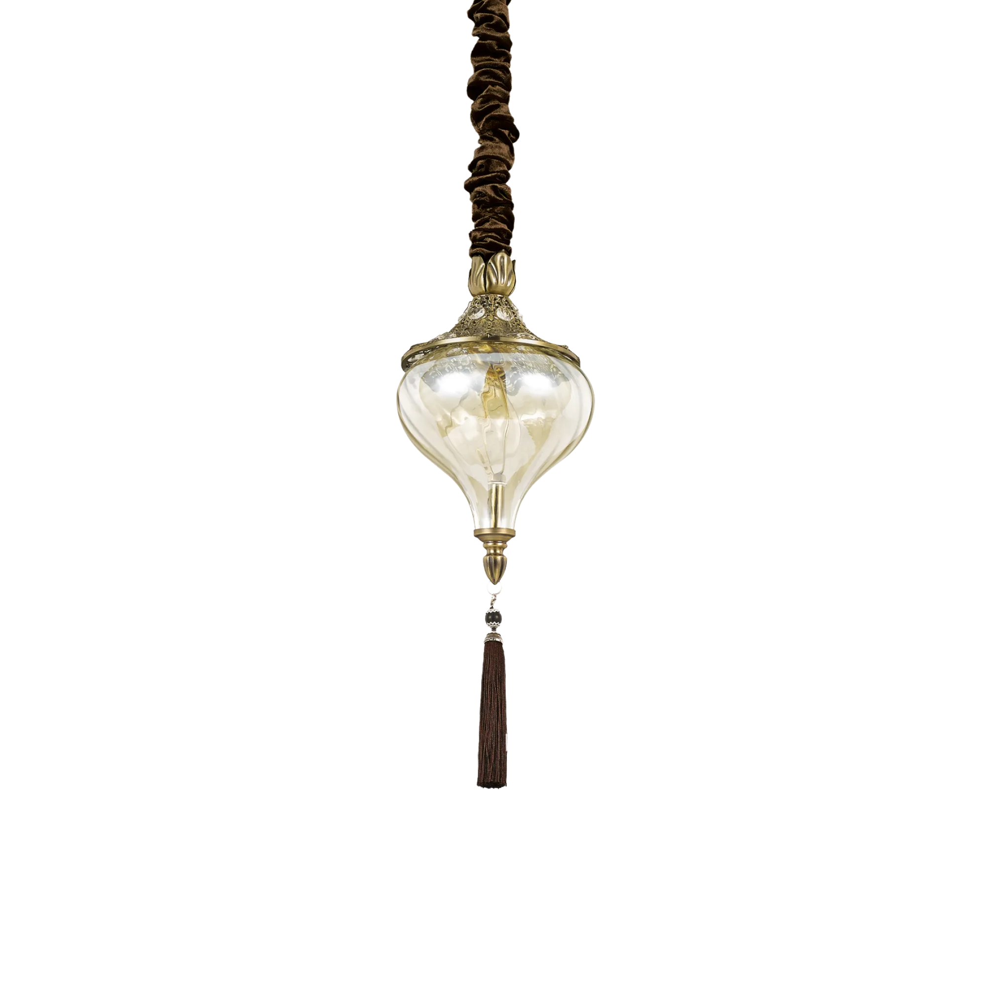Suspension Harem lanterne orientale en verre par Ideal Lux