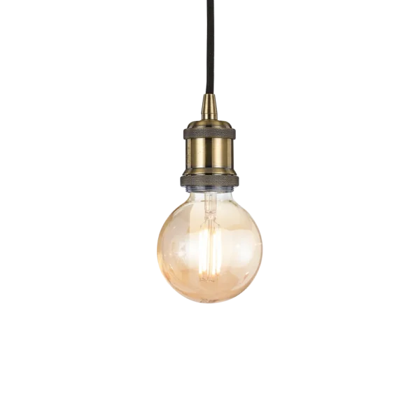 Suspension Frida vintage à ampoule apparente par Ideal Lux
