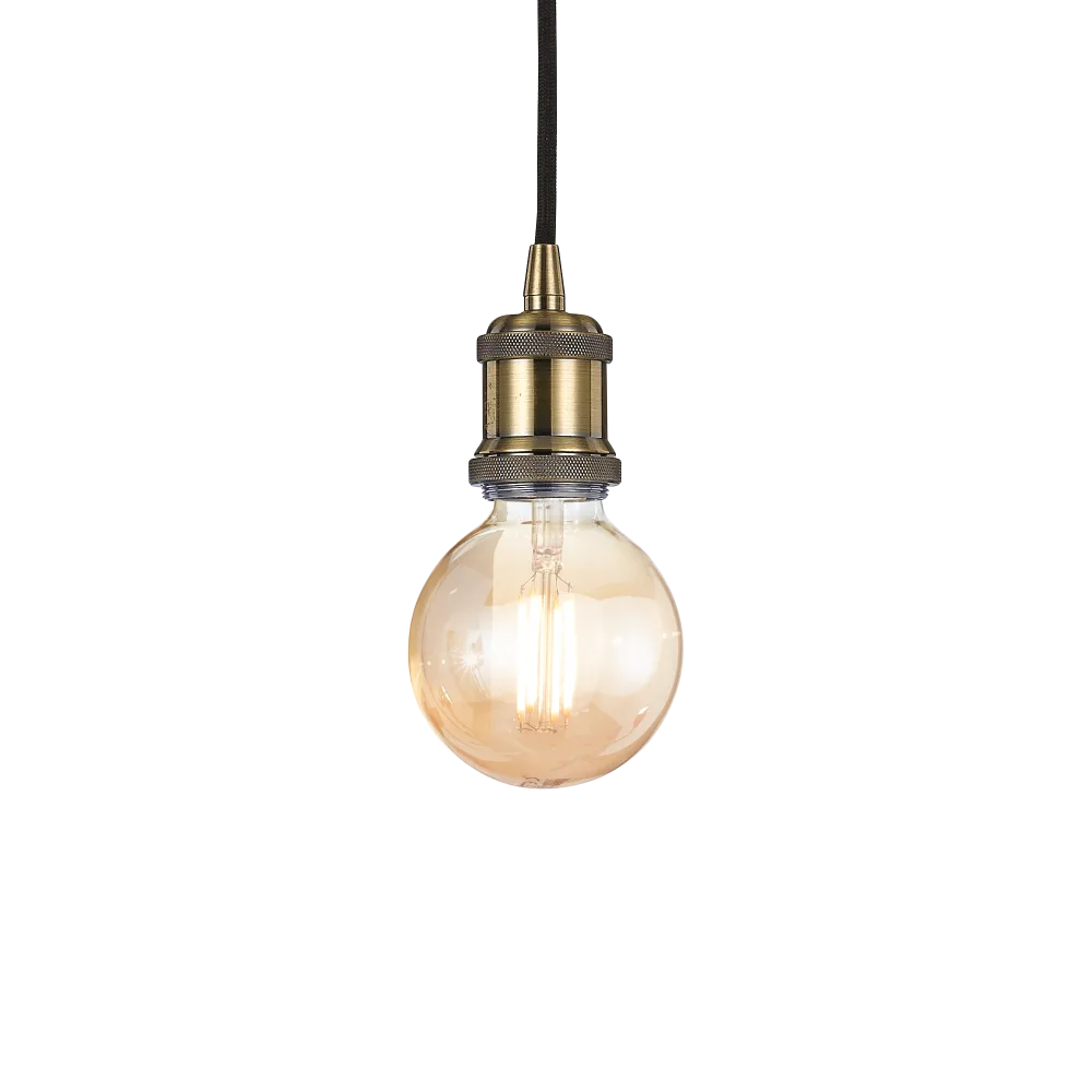 Suspension Frida vintage à ampoule apparente par Ideal Lux