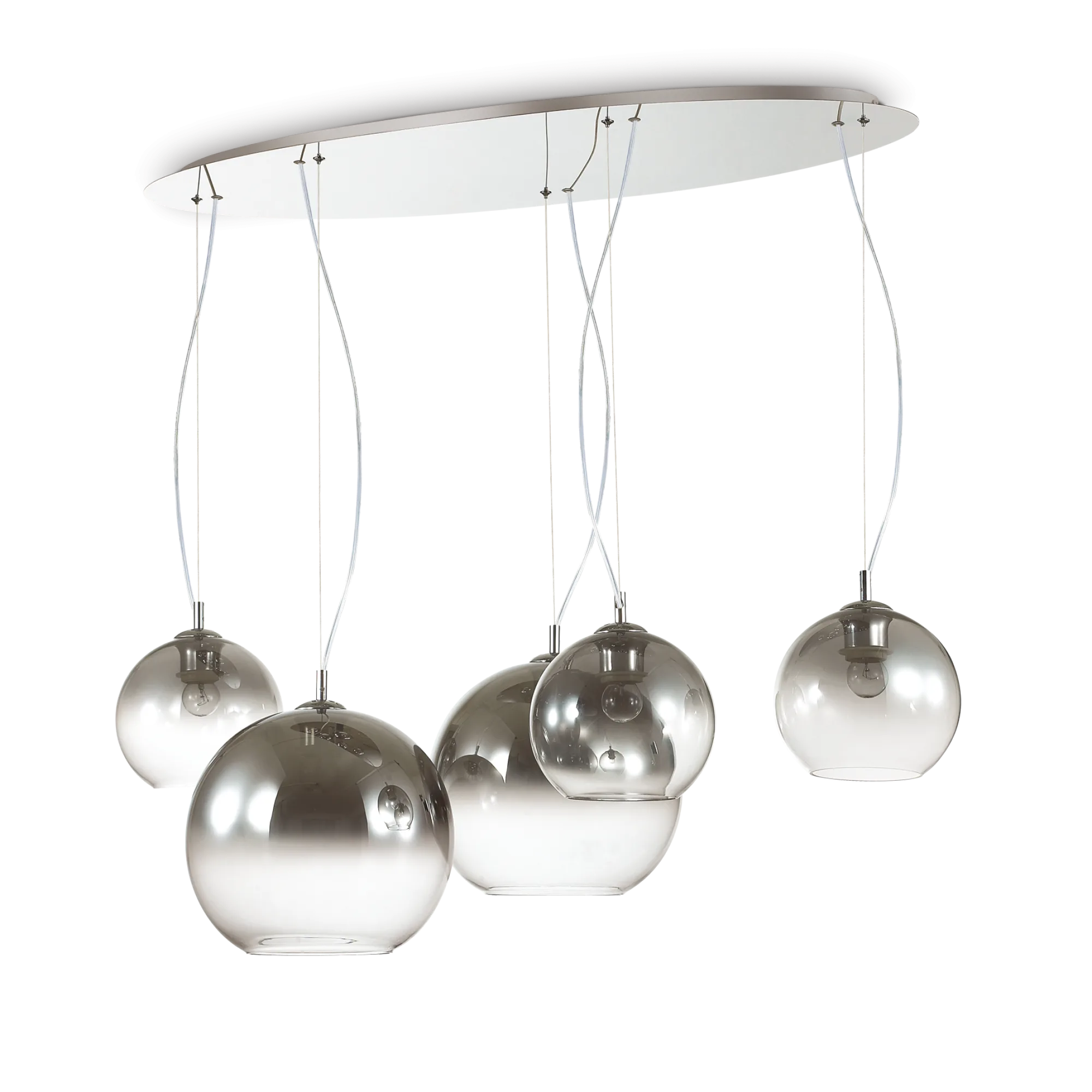 Suspension Nemo constellation de globes en verre par Ideal Lux