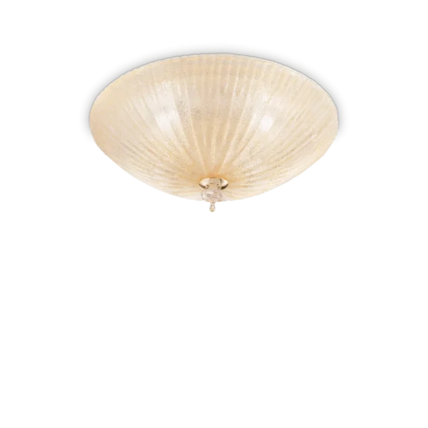 Plafonnier Shell Effet Coquillage par Ideal Lux