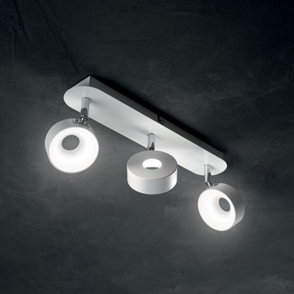 Plafonnier Oby Moderne à Spots Ajustables par Ideal Lux – vue 2