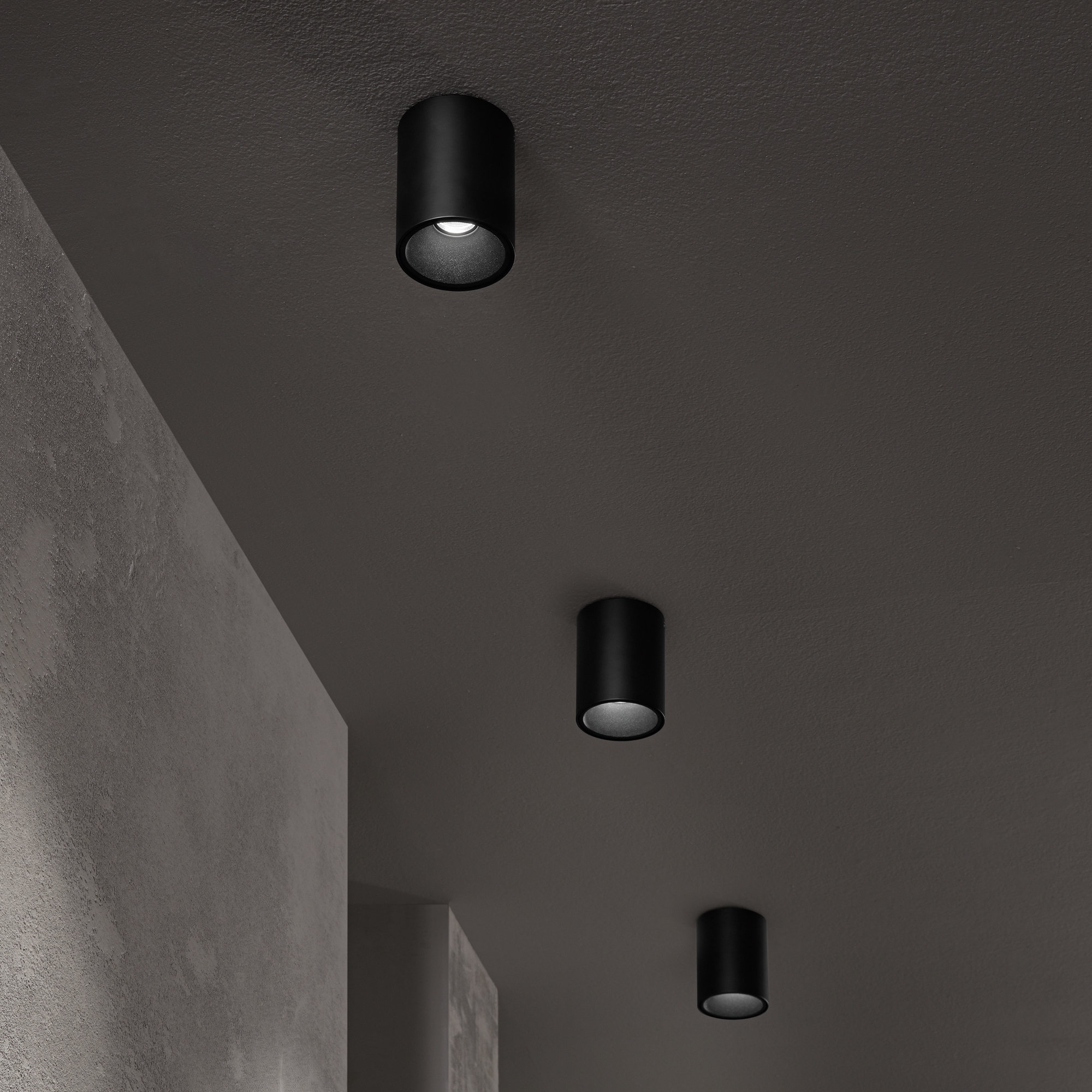 Plafonnier Nitro Rond Aluminium par Ideal Lux Plafonnier Nitro Rond Aluminium par Ideal Lux – Image 7