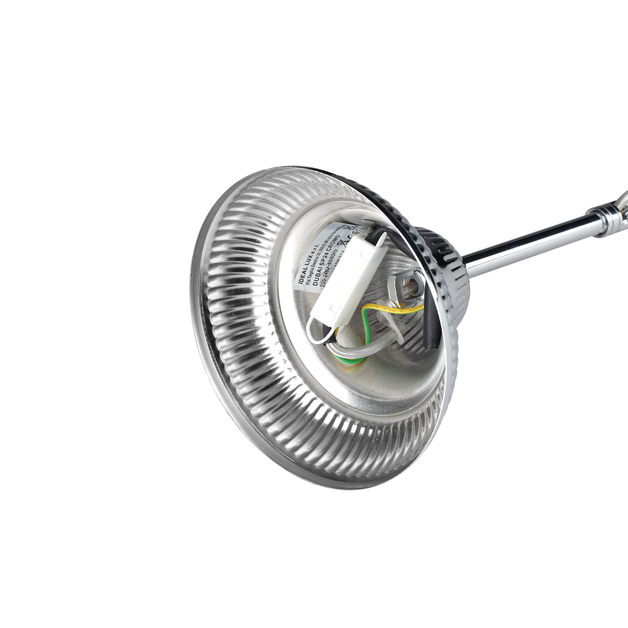 Suspension Lustre Dubai en Cristal Biseauté par Ideal Lux Suspension Lustre Dubai en Cristal Biseauté par Ideal Lux – Image 6
