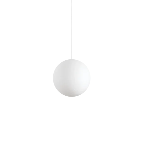Suspension Carta Effet Papier en Polycarbonate par Ideal Lux