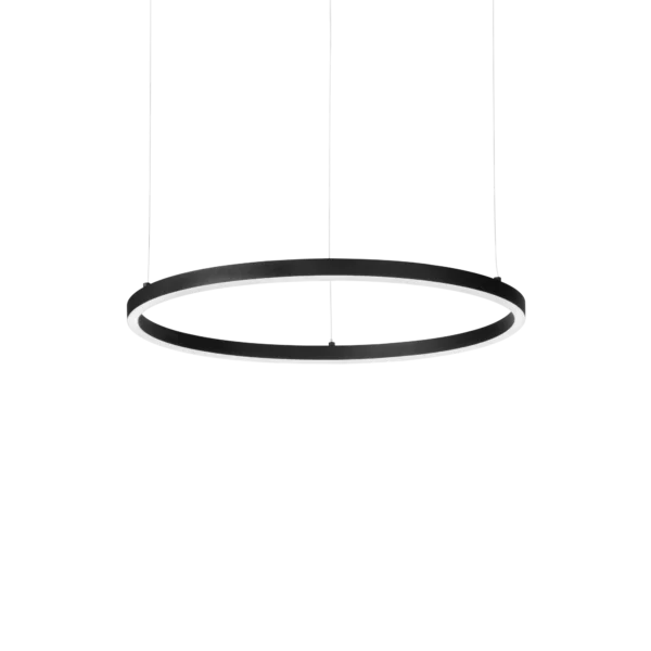Suspension Oracle Slim LED Anneau Fin en Aluminium par Ideal Lux