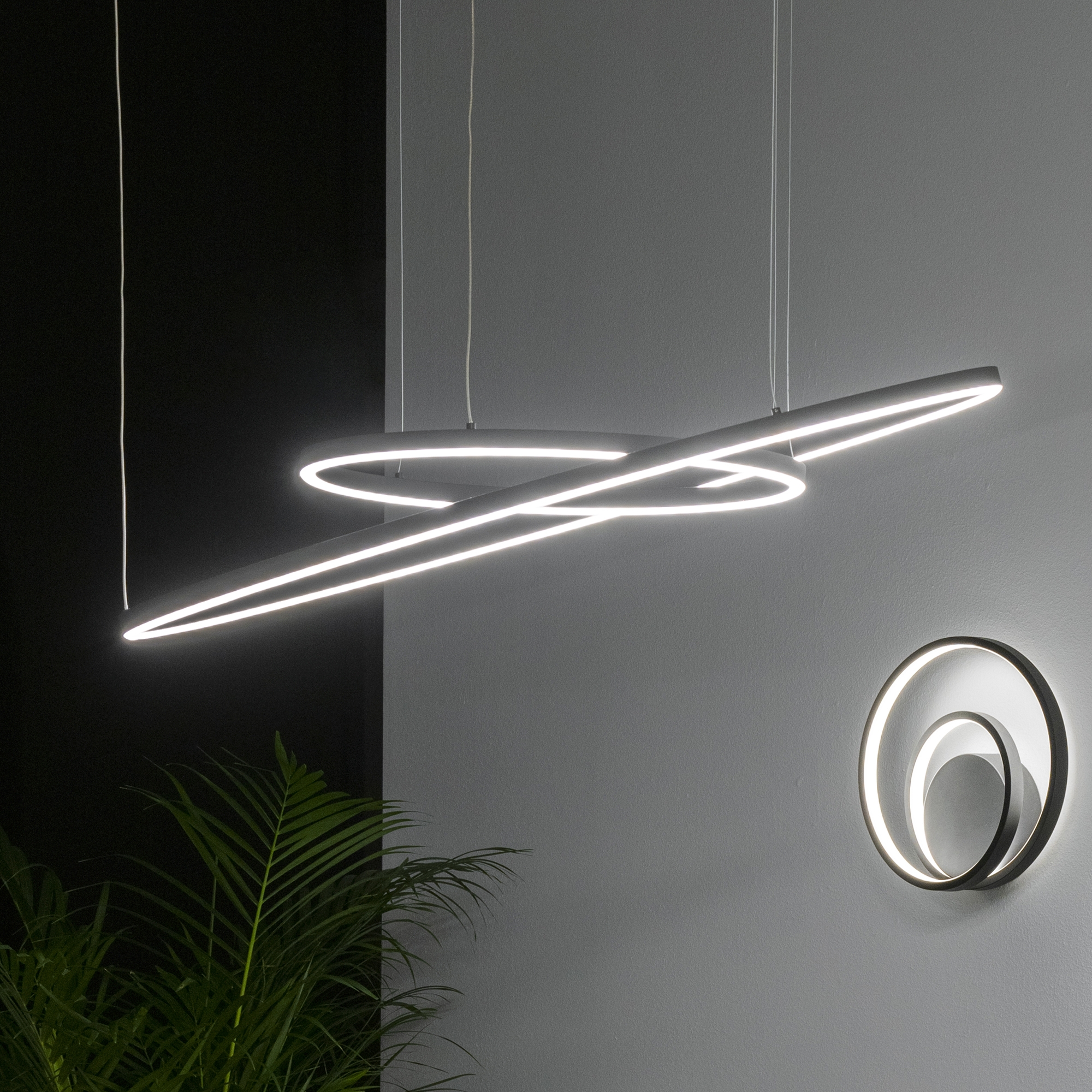 Suspension Oracle Slim LED Anneau Fin en Aluminium par Ideal Lux Suspension Oracle Slim LED Anneau Fin en Aluminium par Ideal Lux – Image 7
