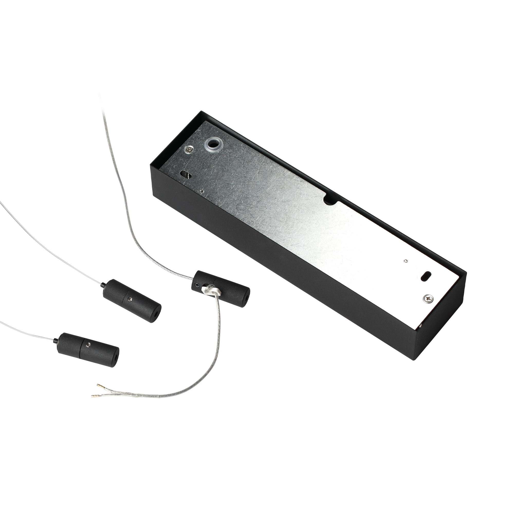 Suspension Oracle Slim LED Cadre Carré en Aluminium par Ideal Lux Suspension Oracle Slim LED Cadre Carré en Aluminium par Ideal Lux – Image 6