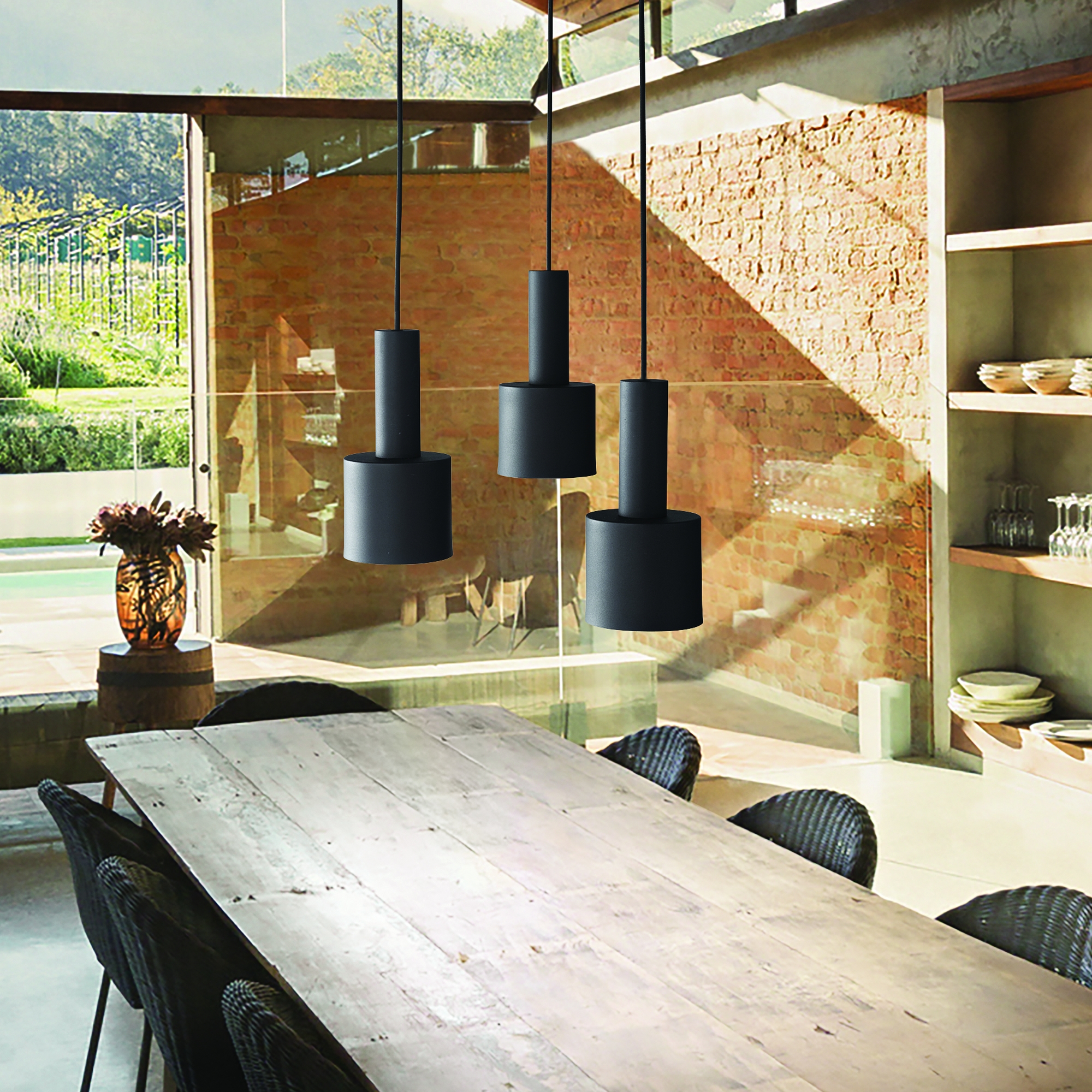 Suspension Holly métal design minimaliste par Ideal Lux Suspension Holly métal design minimaliste par Ideal Lux – Image 5