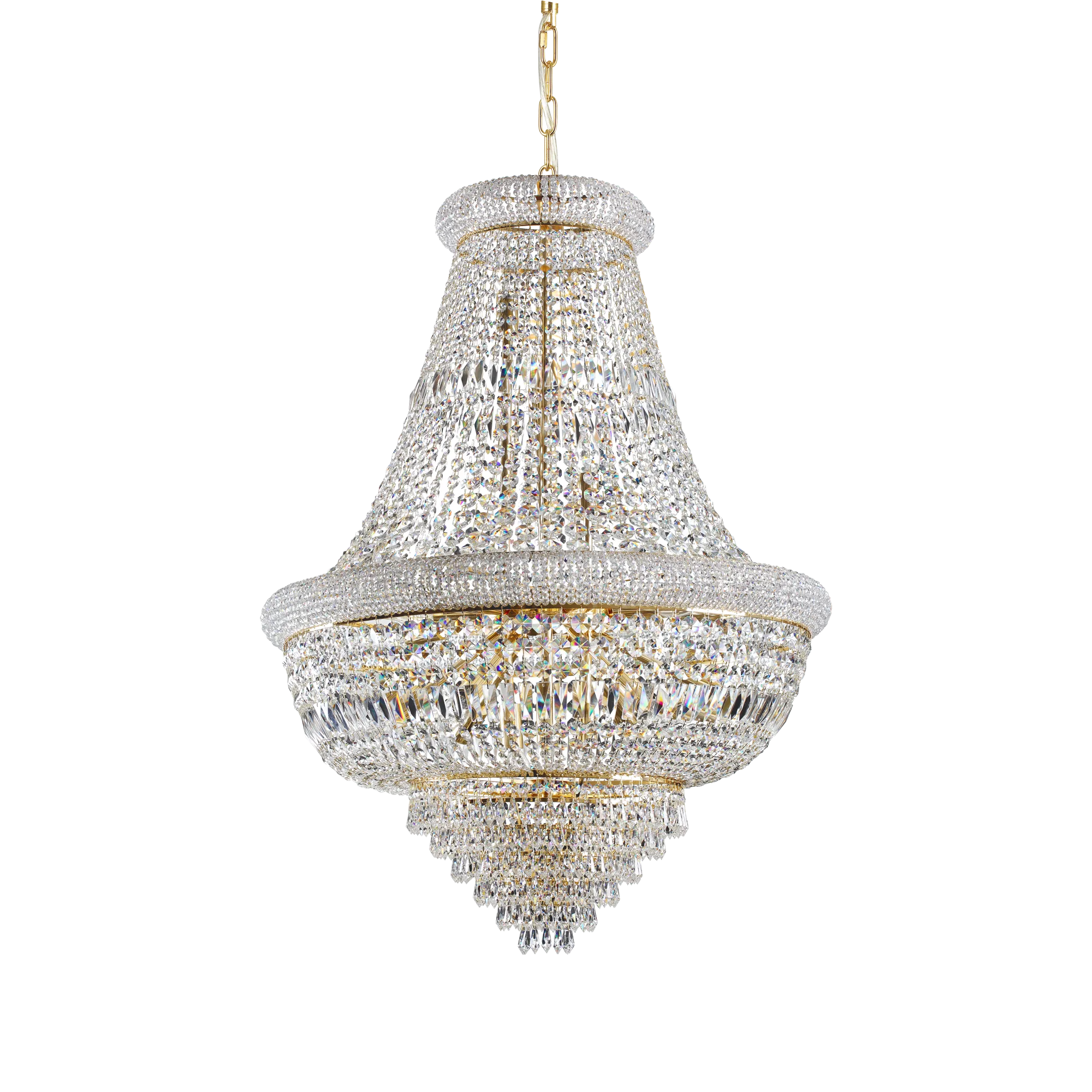 Suspension Lustre Dubai en Cristal Biseauté par Ideal Lux Suspension Lustre Dubai en Cristal Biseauté par Ideal Lux – Image 3