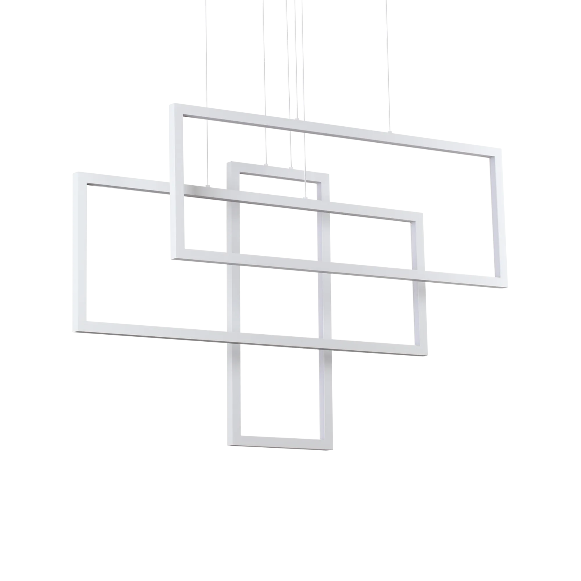 Suspension Frame LED design géométrique par Ideal Lux Suspension Frame LED design géométrique par Ideal Lux – Image 4