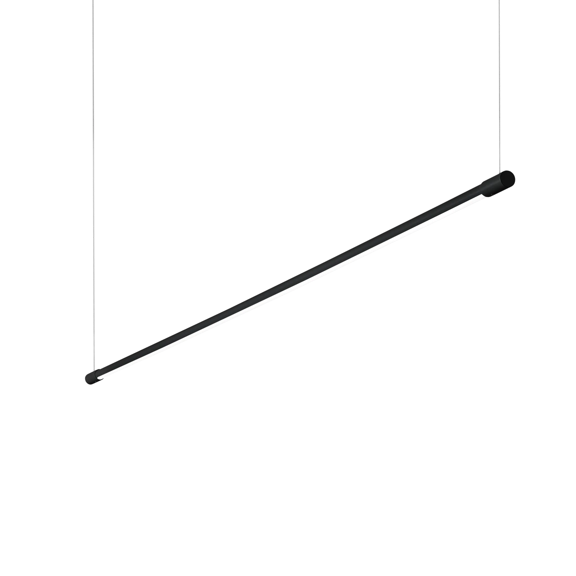 Suspension Yoko LED Linéaire en Polycarbonate Opale par Ideal Lux