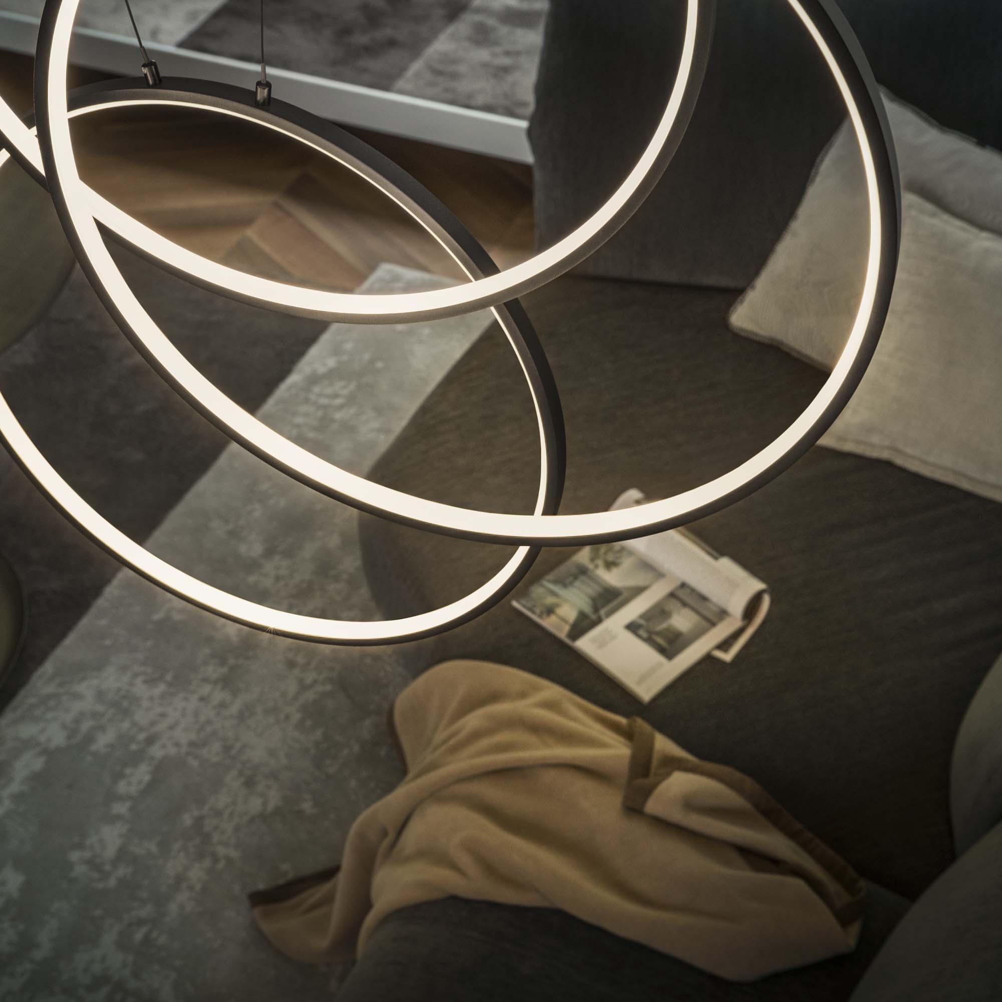 Suspension Frame LED design géométrique par Ideal Lux Suspension Frame LED design géométrique par Ideal Lux – Image 7