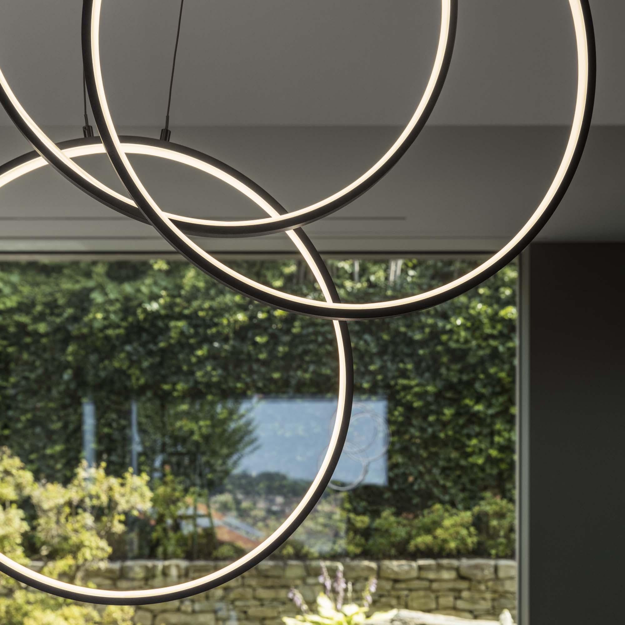 Suspension Frame LED design géométrique par Ideal Lux Suspension Frame LED design géométrique par Ideal Lux – Image 6